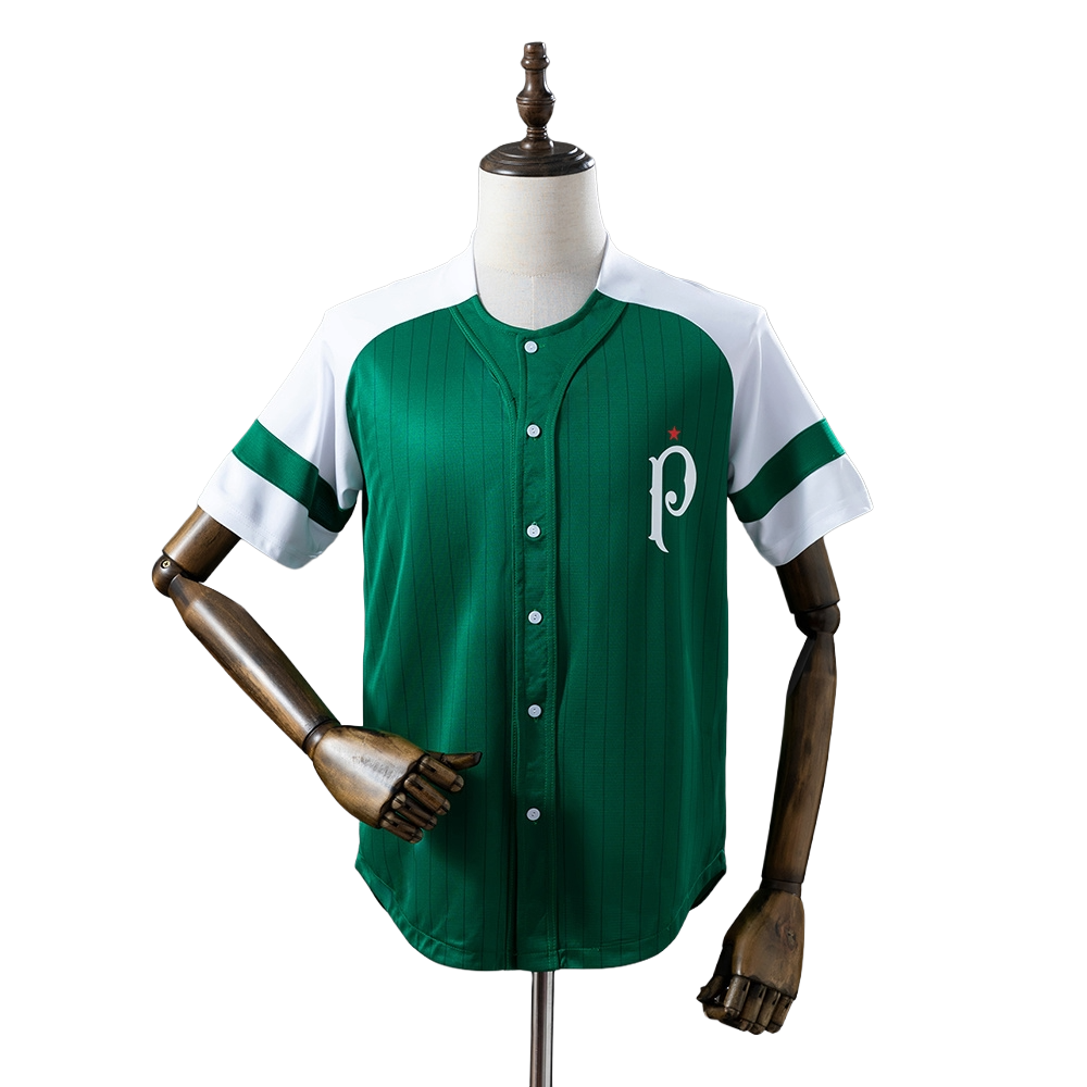 2025-26 SE Palmeiras Camisa Baseball Masculina Verde Shirt BNWT