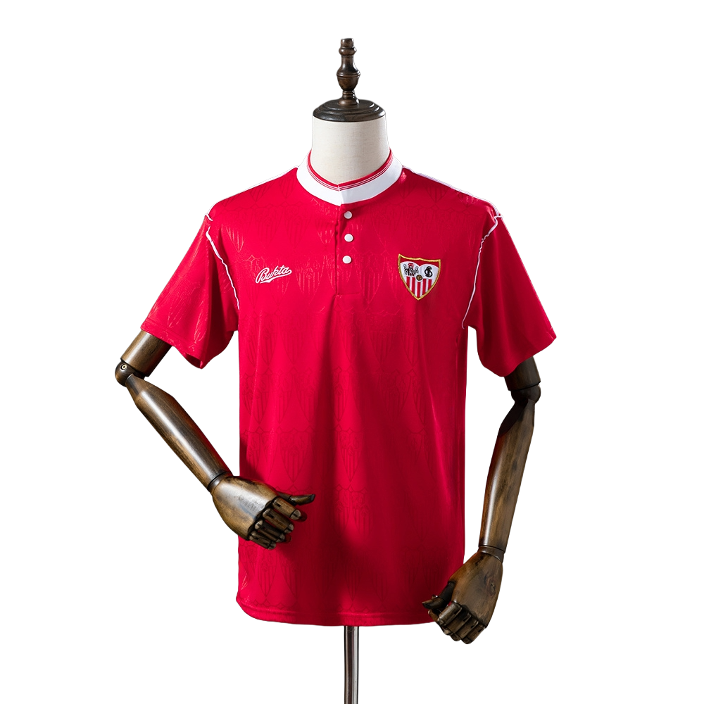 Bukta Sevilla FC 1991-1992 Away Football Shirt Soccer Jersey