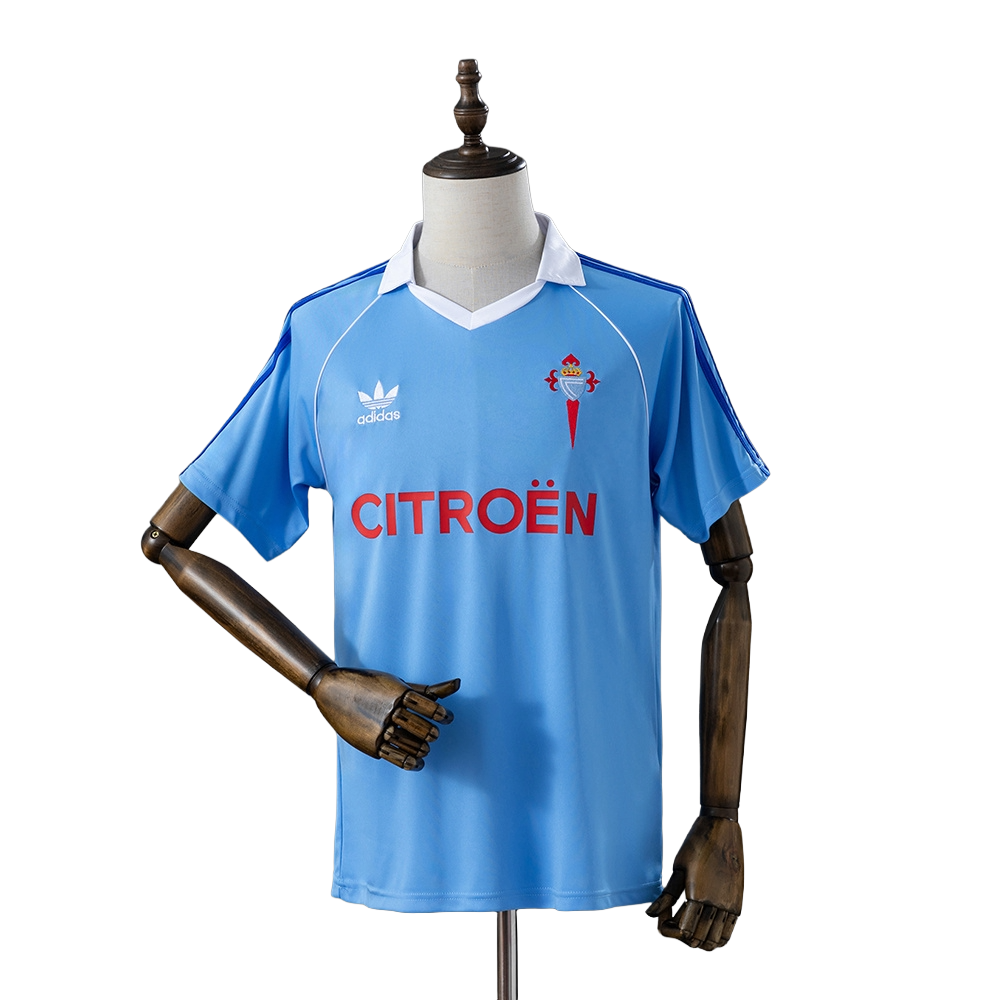 1984-85 RC Celta de Vigo Football Club Home Retro Soccer Jersey Shirt BNWT