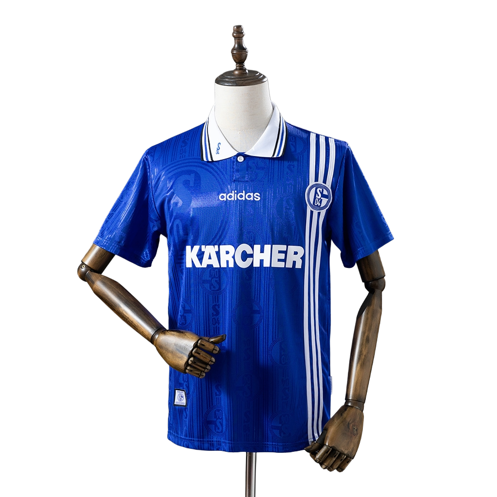 FC Schalke 04 1994/1996 Retro Home Football Shirt Soccer Jersey