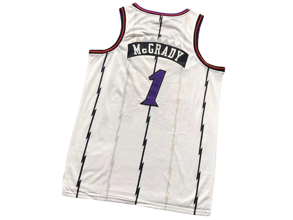 Thumbnail: Mitchell & Ness Toronto Raptors Tracy McGrady#1 1998-99 Hardwood Classics Jersey