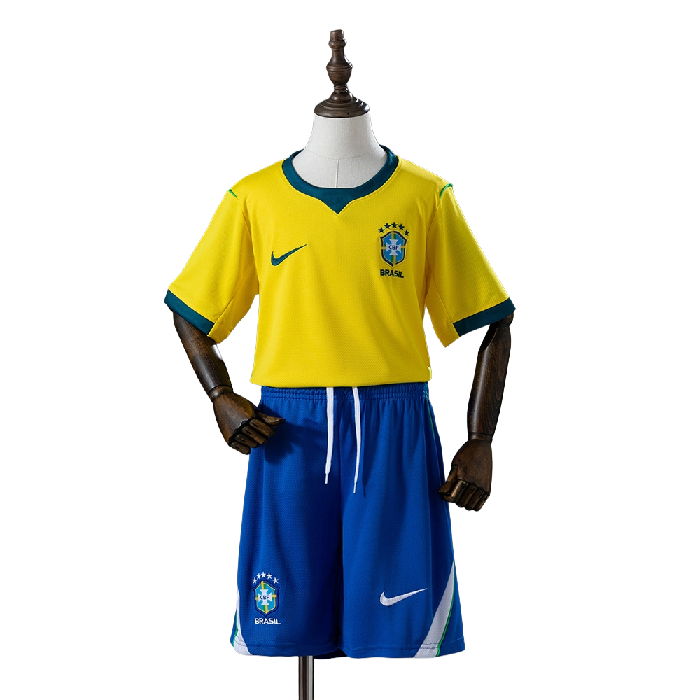 2026 Brazil national football team Home Kids Kit BNWT