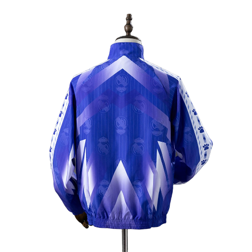 Thumbnail: 1996-97 Real Madrid Football Club Full Zip Reversible Track Jacket Top Windbreak