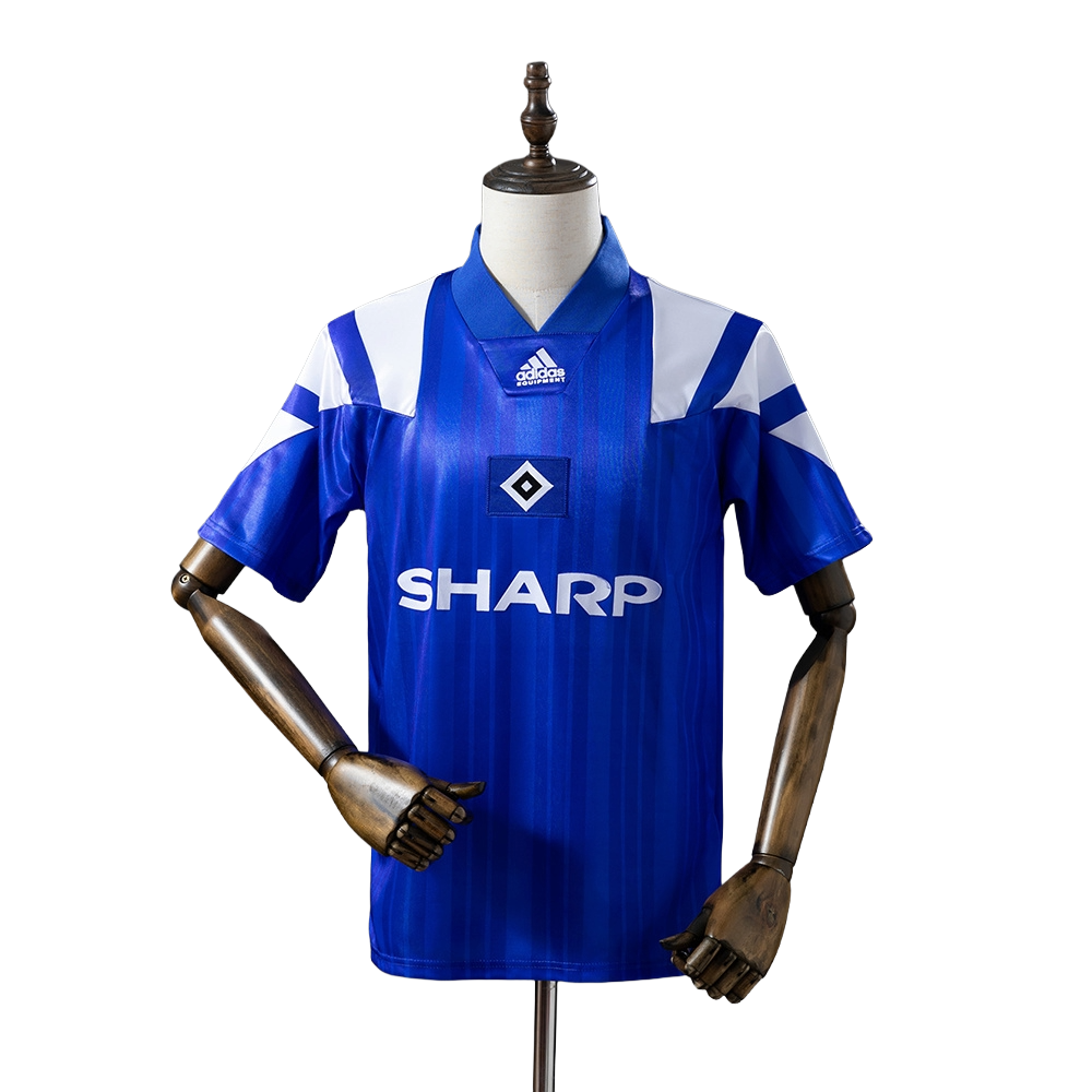 Hamburger SV 1993/1995 Retro Home Football Shirt Soccer Jersey