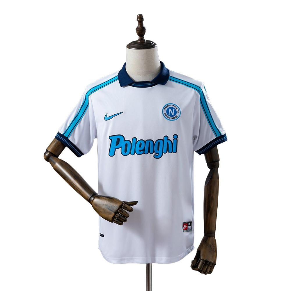 SSC Napoli 1998-1999 Retro Away Football Shirt Soccer Jersey