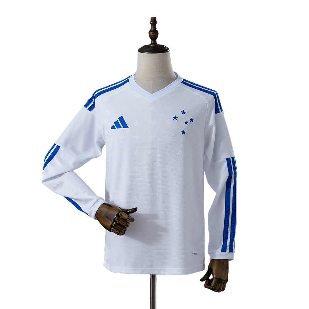 2026-27 Cruzeiro Esporte Clube Away L/S Soccer Jersey Football Shirt