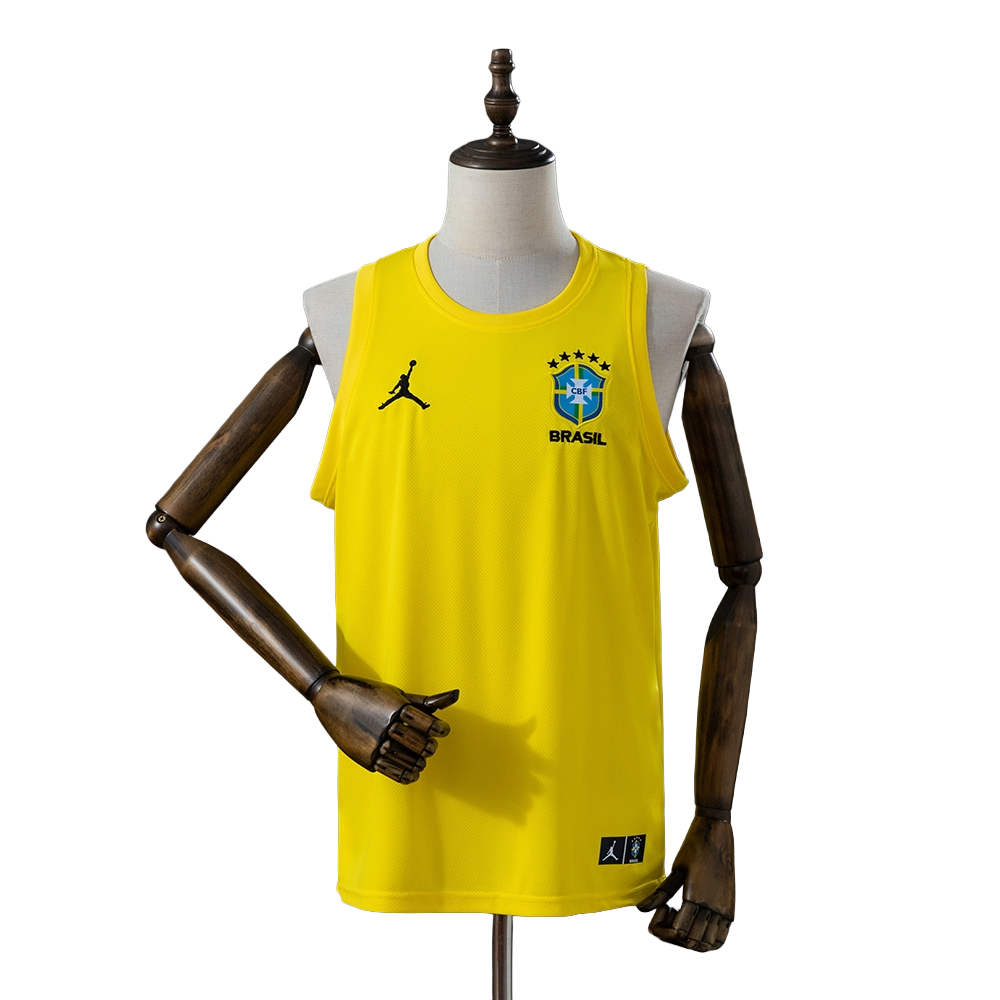 2026 Brazil national football team Soccer Training Vest BNWT
