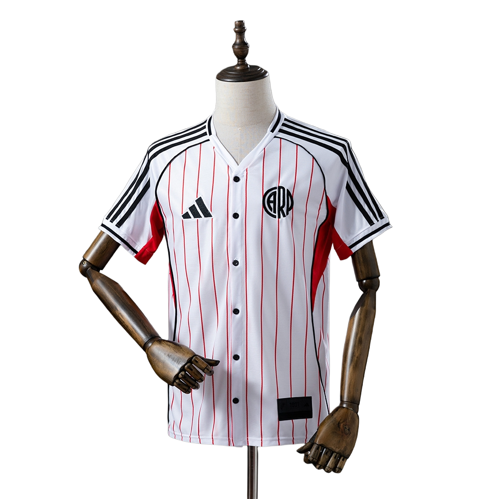 2025-26 Club Atlético River Plate Camiseta Baseball Special Edition Jersey BNWT