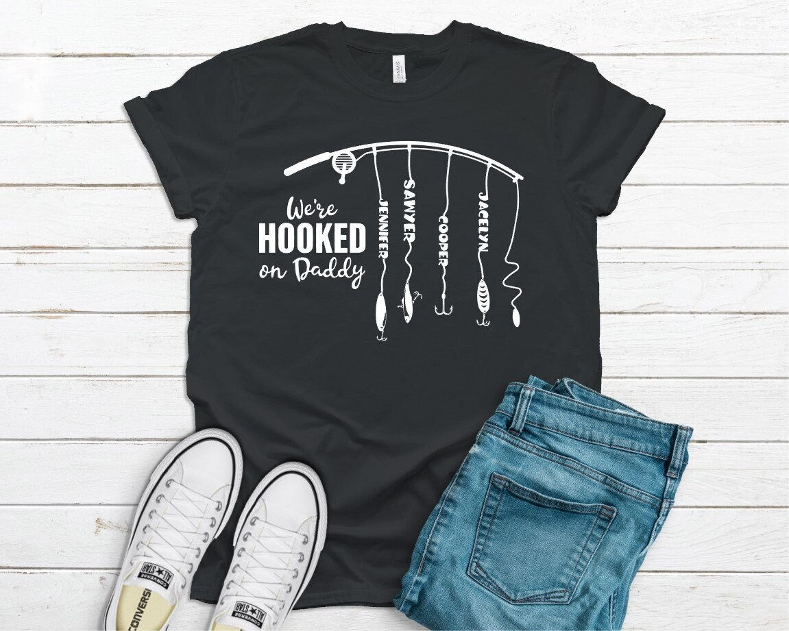 Hooked on Daddy Tshirt