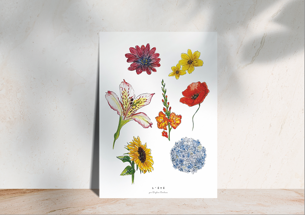 Miniature : Fleurs de saison