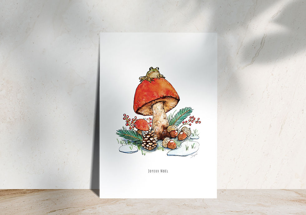 Miniature : Le champignon de Noël