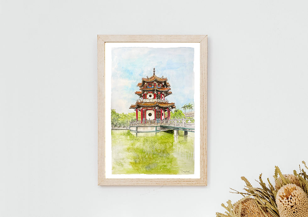 Miniature : Portrait de votre maison - Illustration personnalisée d’un lieu