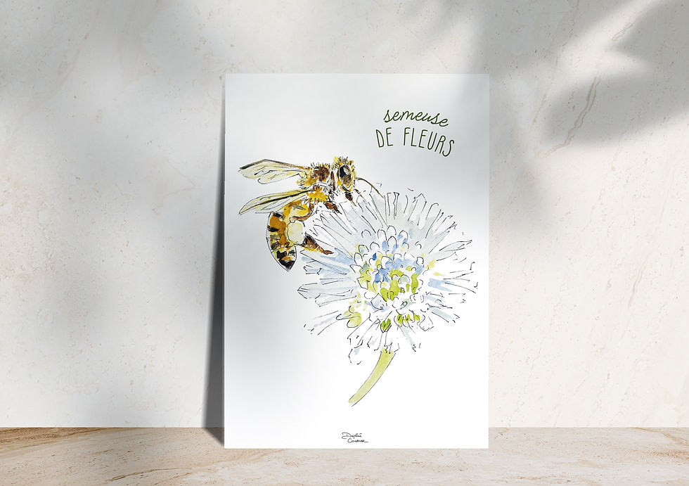 Miniature : Semeuse de fleurs