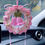 Thumbnail: Cute Crochet Hanging Flowers for Car Decor, Knitted Car Ornament