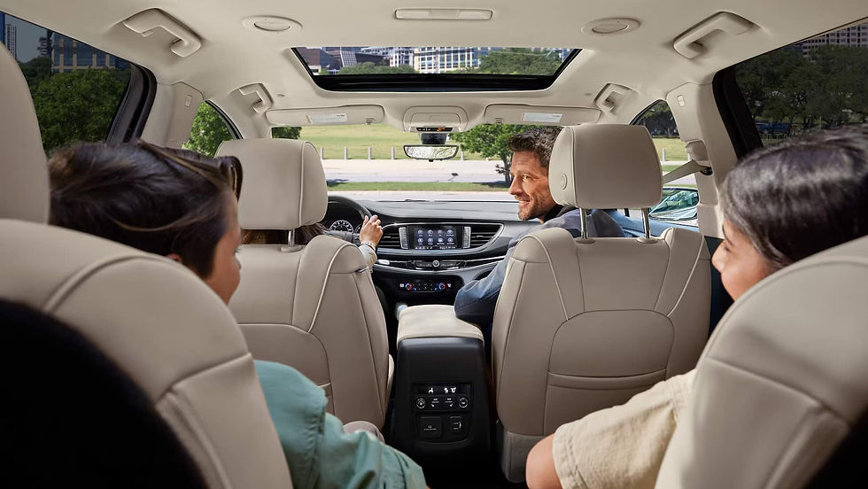 2024 Buick Enclave Interior with family