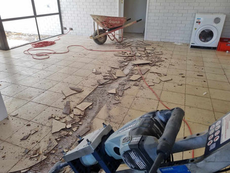 Sorrento 13/12/23 - Tile removal