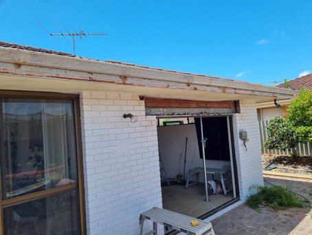 Sorrento 5/12/23 - Lintel replacement