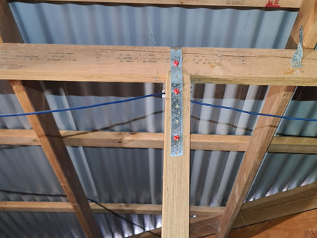 Alkimos 20/07/24 - Major Structural Defect - Strut fixings, Rectify cut ceiling joist