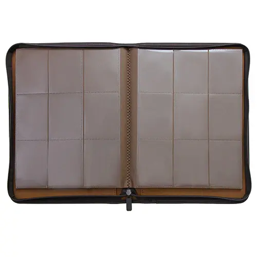Thumbnail: Sanseking Premium 360 Pockets 151 PU Leather Zipper Card Binder for TCG