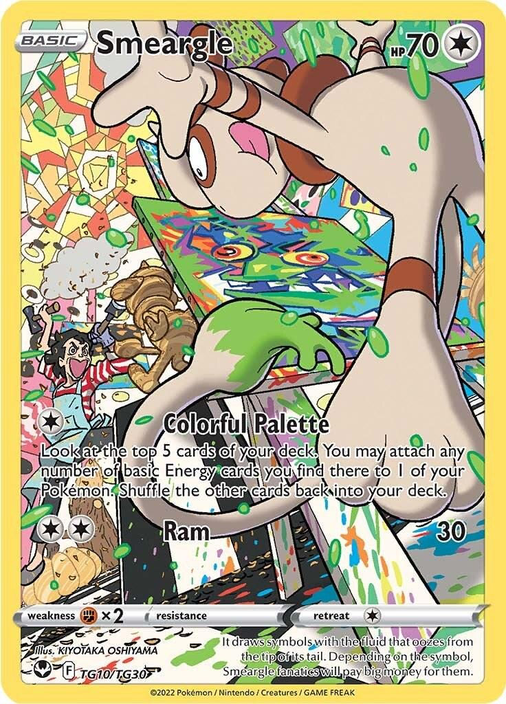 Smeargle #TG10 Pokemon Silver Tempest