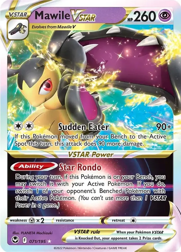 Mawile VSTAR (071/195) [Sword & Shield: Silver Tempest] - Near Mint Holofoil