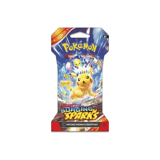 pokemon surging sparks sleeved booster pack Currents crackle and dragons roar in the Pokmon TCG Pokemon Surging Sparks Sleeved Booster