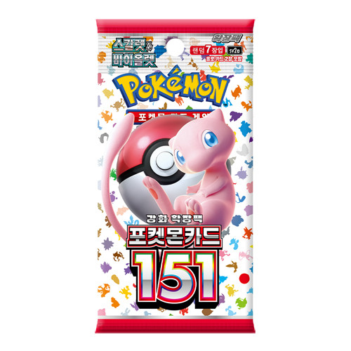 Pokemon 151 sv2a Korean Booster Pack | Pokemon Cards India