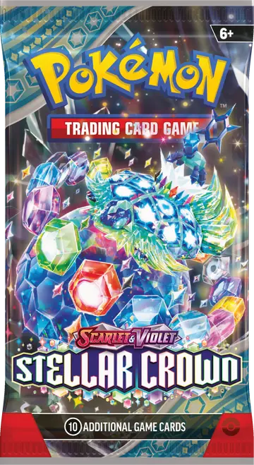 Pokemon Scarlet and Violet Stellar Crown Booster Pack