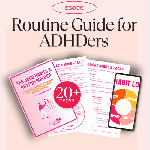 Adhd Rutiner ADHD Habits, Rhythms and Routine Guide | Adhd Her Way
