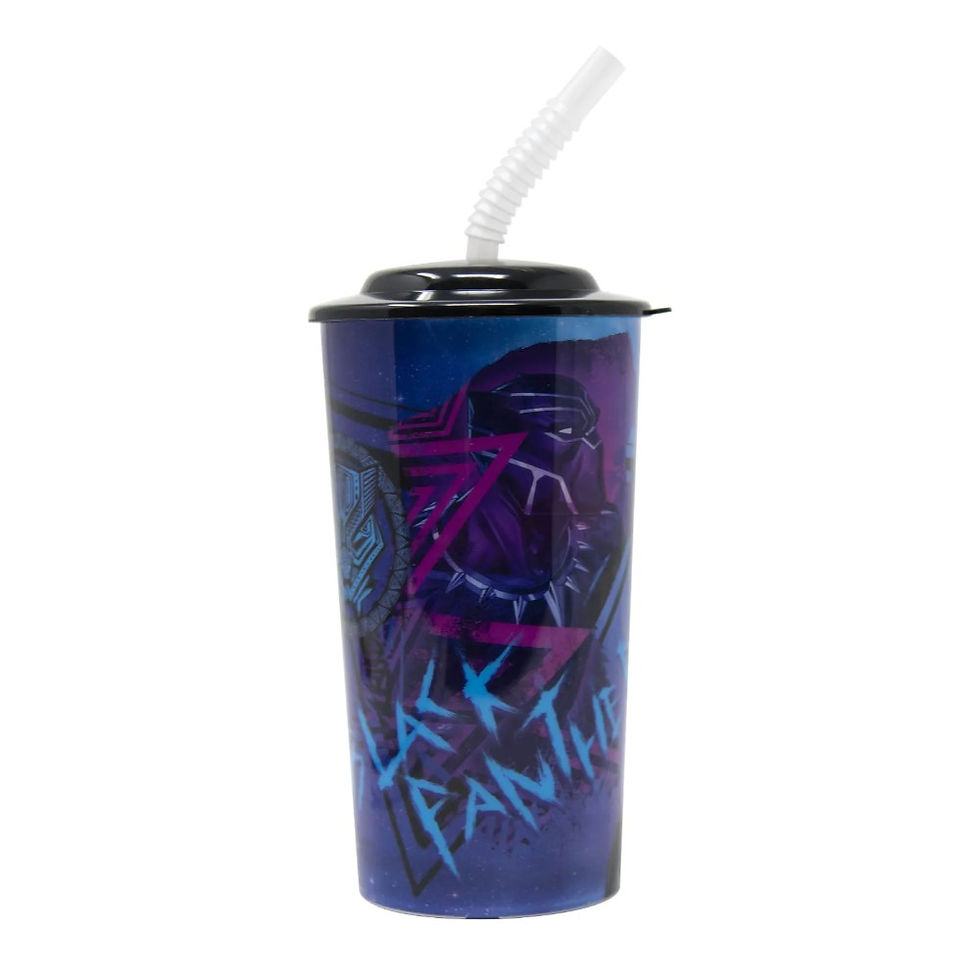 Thumbnail: Character Sports Tumber with Straw 16 Oz.