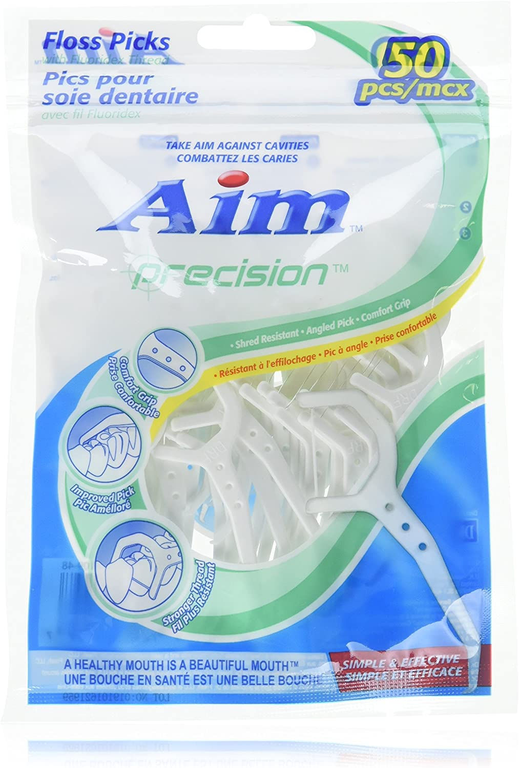 Aim Precision Floss Picks 50pcs #31218