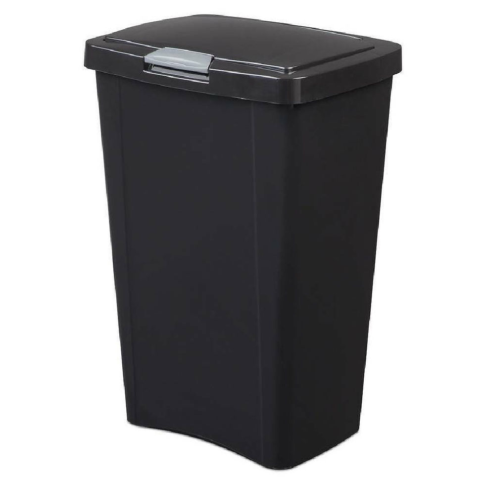 Thumbnail: Sterilite 1045 Touchtop Wastebin 13G #31272