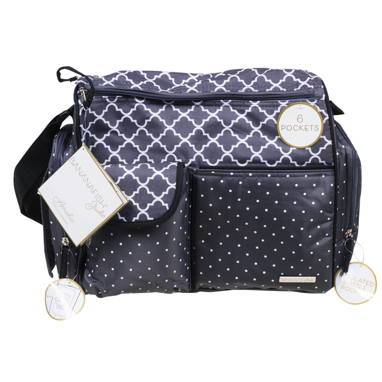 Bananafish Duffle Diaper Bag #32024