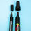 Thumbnail: Bazic 8 mm Jumbo Chisel Tip Permanent Marker (2/Pack) #22082