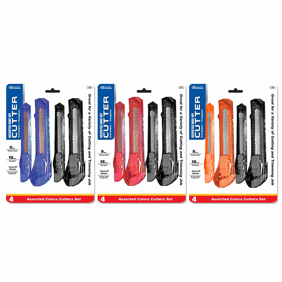 Jumbo & Mini Multipurpose Cutter (4/Pack) #25681