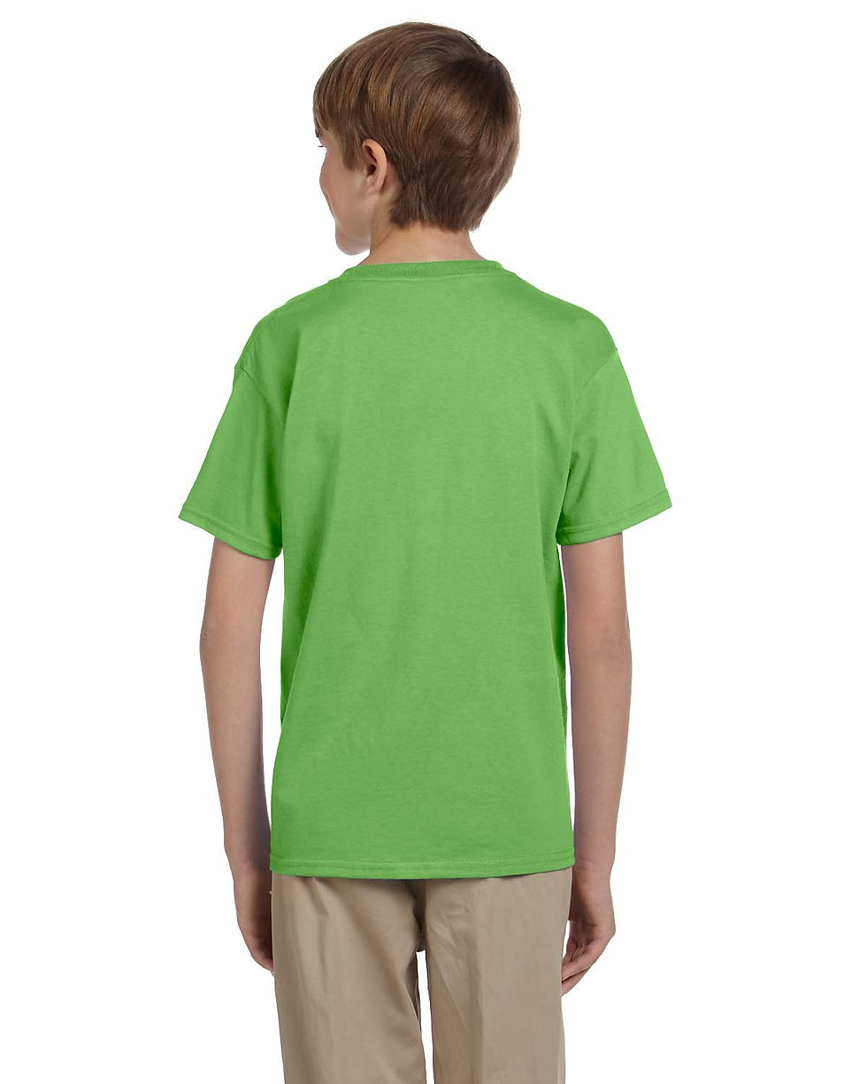 Thumbnail: Fruit of the Loom Youth Cotton T-Shirt Style 3931B Kiwi Green