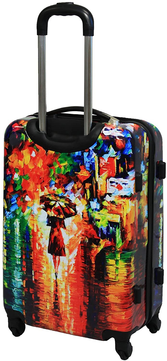 Thumbnail: Dejuno Women's Lightweight Hardside Spinner Upright Luggage