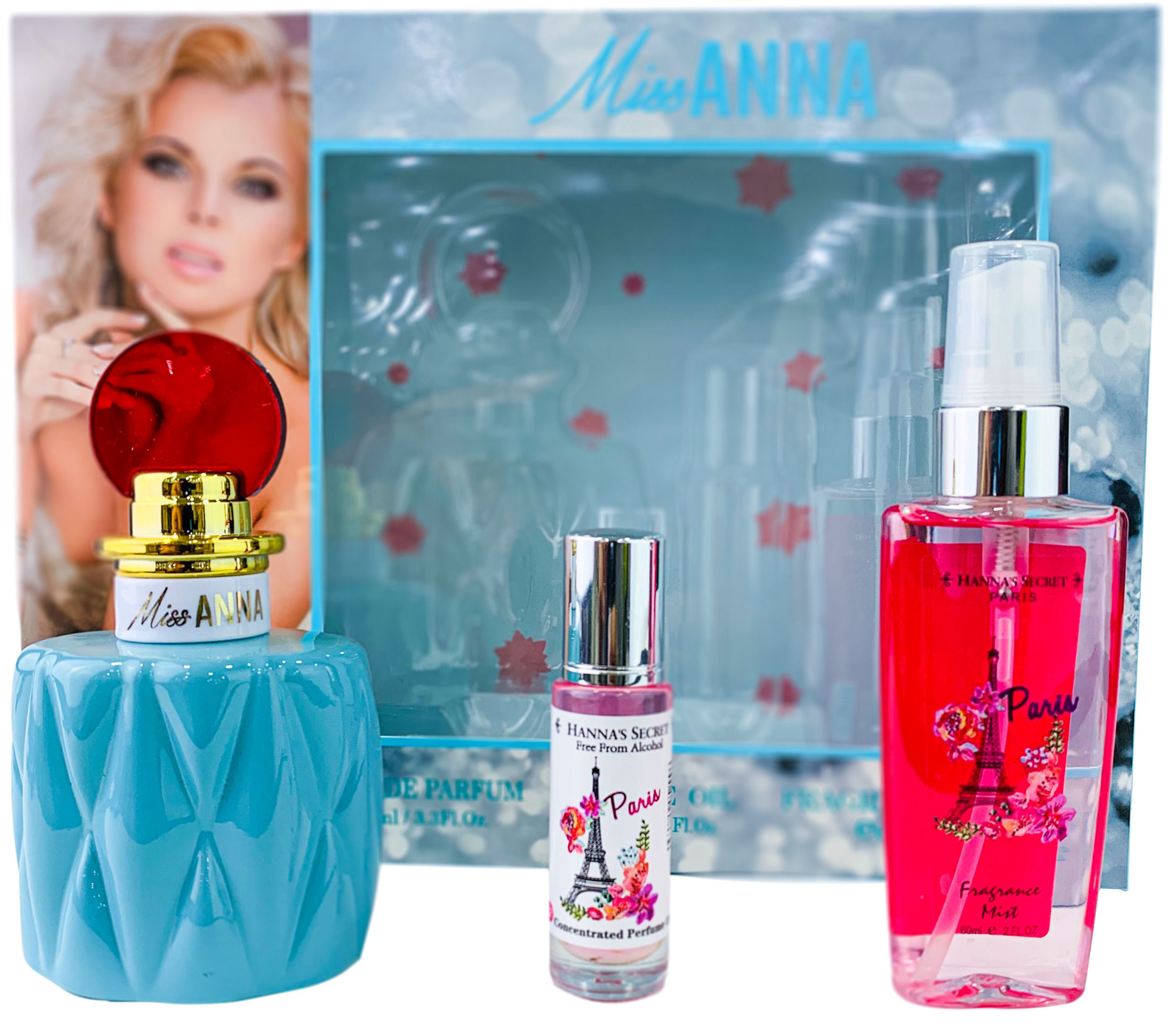 M565T-2 Hanna's Secret Lady's Perfume Set #30523