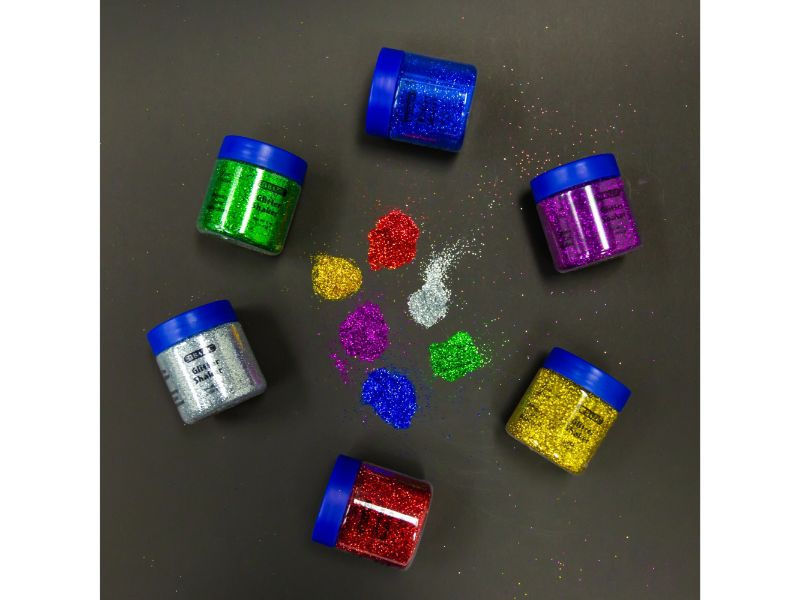 Thumbnail: Bazic 56.6g / 2 Oz. Primary Color Glitter Shaker #25561