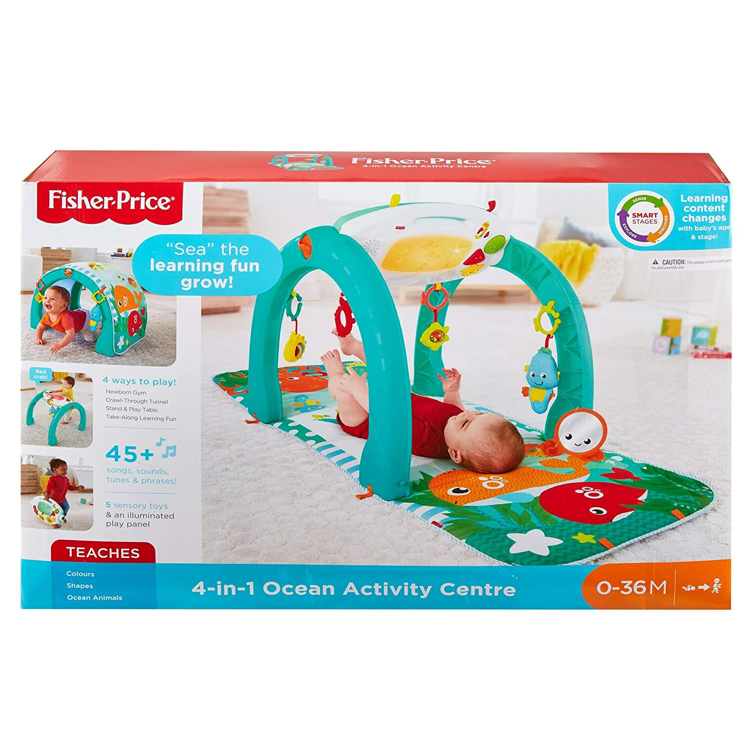 Fisher-Price 4-in-1 Transforming Ocean Activity Set #28729