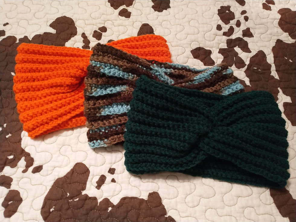 Thumbnail: Crochet Head Warmer 