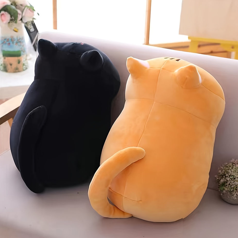 22CM Lovely Cartoon Cat Dolls Stuffed Soft Animal Kitten Plush Pillow Toys Kawai