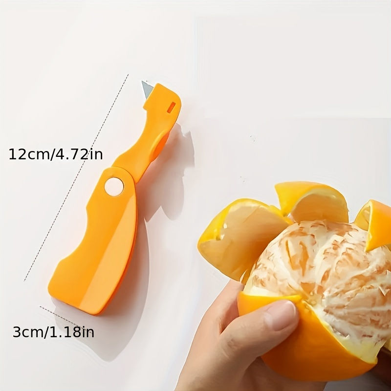 Thumbnail: 1/2pcs, Orange Peeler, Plastic Orange Peeler, Simple Lemon Peeler, Grapefruit Pe