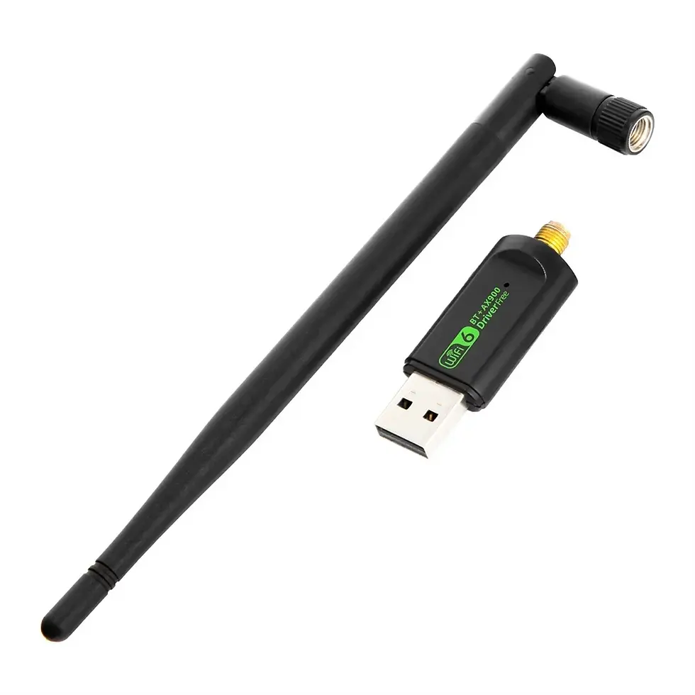 AX900 WiFi Adapter 5G&2.4G Dual Band WiFi6 Dongle for Desktop PC Windows USB Eth