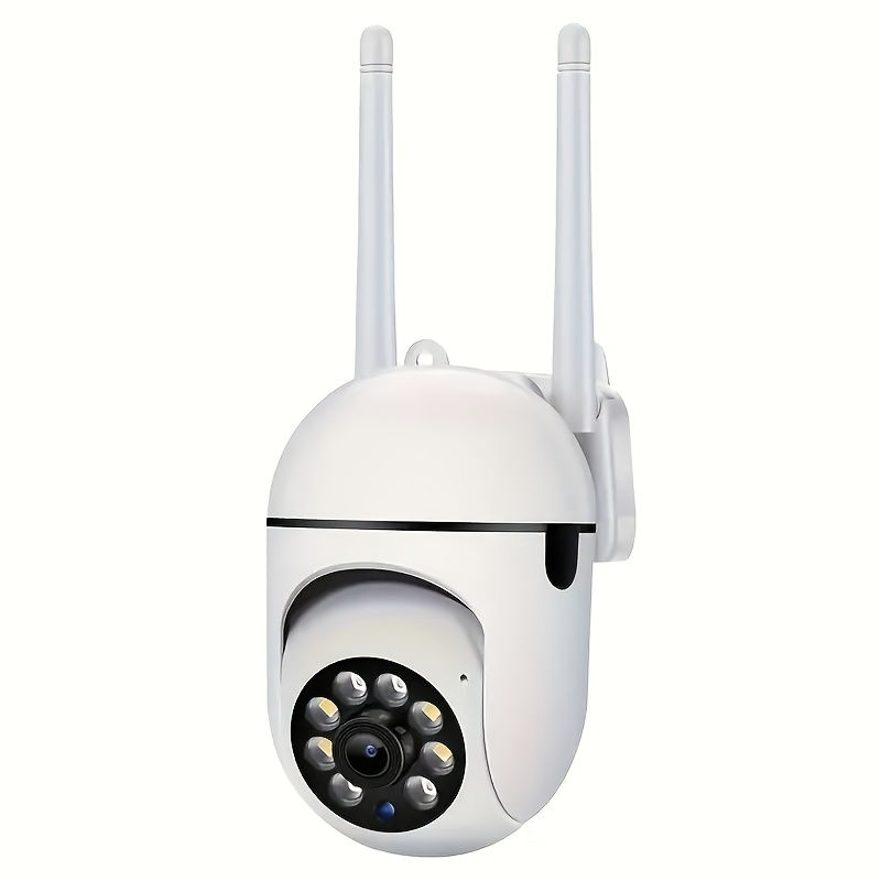 1pc 1080p HD Wireless Security Camera with Color Night Vision, Indoor/Outdoor Su