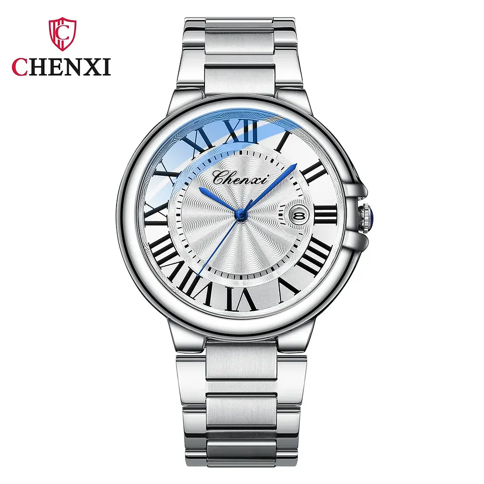 Thumbnail: CHENXI 039 New 2024 Hot Sales Ladies men Watches Luxury Fashion Stainless Steel 