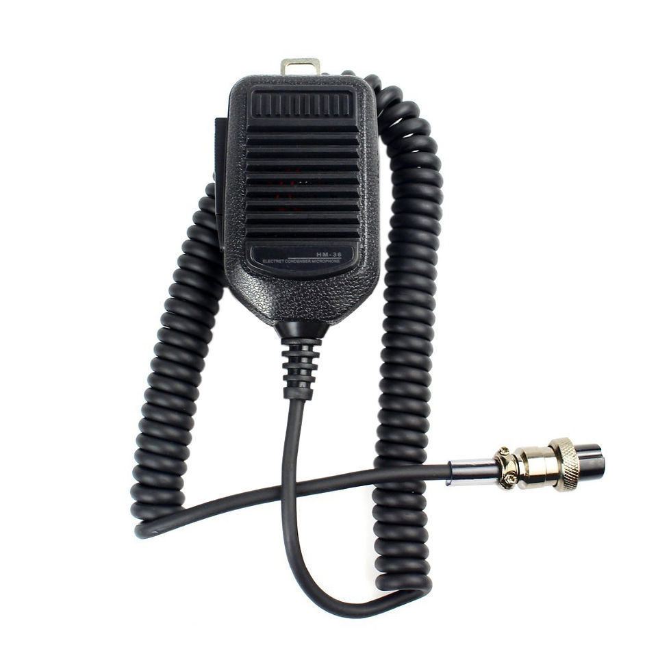 Loudspeaker Hand Mic Handheld Speaker Microphone Replacement for ICOM HM36 IC-71