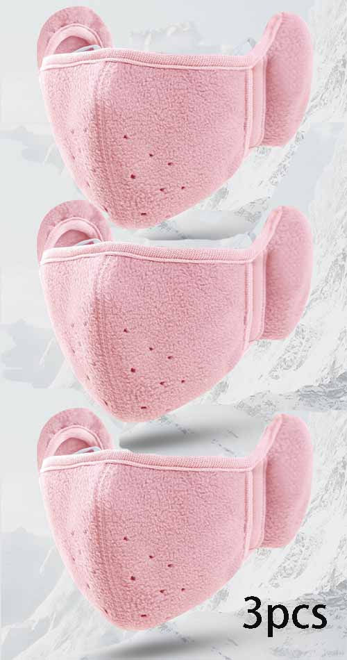 Thumbnail: 1/2/3 pieces/Winter cycling cold mask for men and women windproof and ear protec