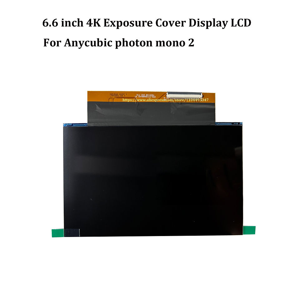6.6 inch 4K screen exposure cover lcd 3d printer display for for Anycubic photon