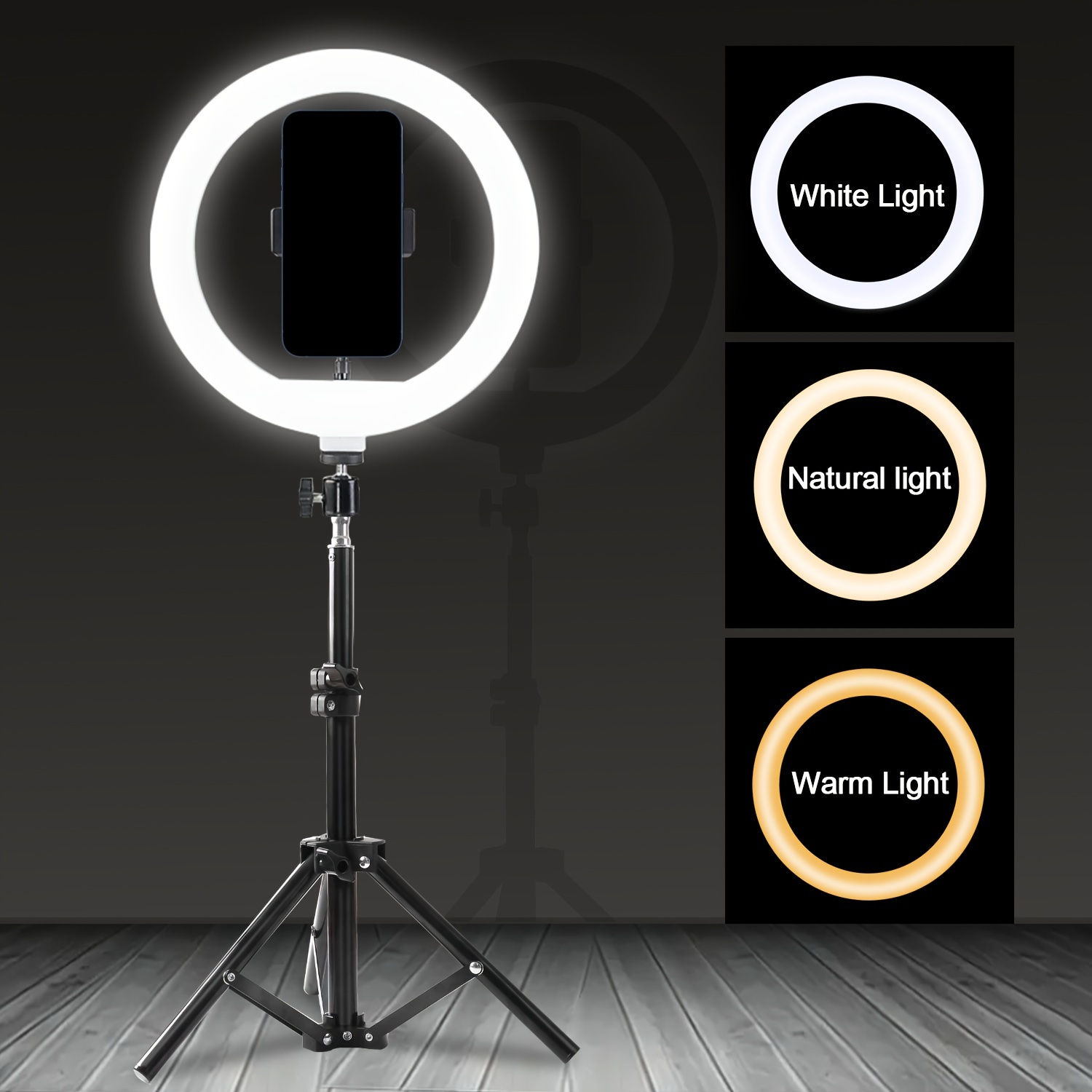 10.0-inch Circular Fill Light Set, Mobile Beauty Light, Live Streaming Light Sel